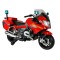 Мотоцикл на акумуляторі Lean Cars BMW R1200 поліцейський червоний