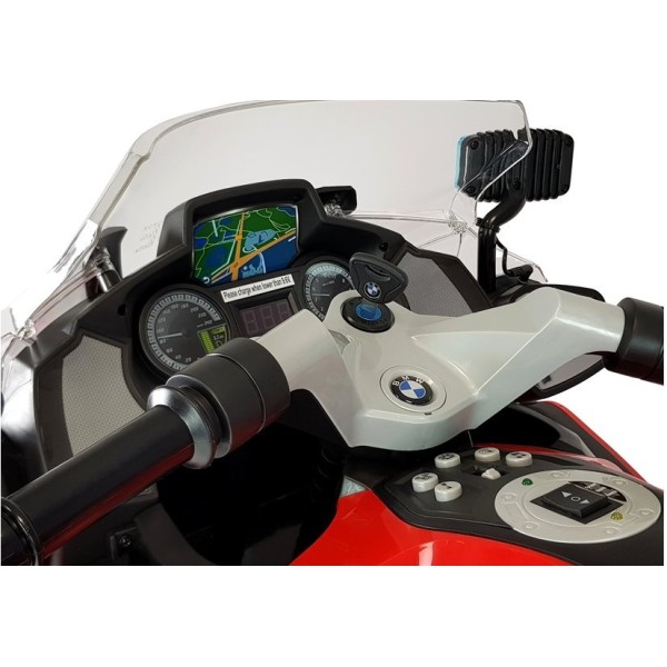 Мотоцикл на акумуляторі Lean Cars BMW R1200 поліцейський червоний