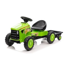 Трактор на педалі Lean Cars G206 зелений (11907)