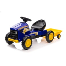 Трактор на педалі Lean Cars G206 блакитний (11906)