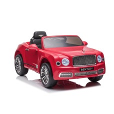 Машинка на акумуляторі Lean Cars Bentley Mulsanne червоний лак (10549)