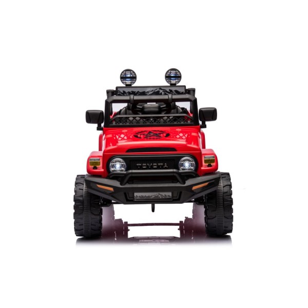 Машинка на акумуляторі Lean Cars Toyota FJ 4x4 червоний