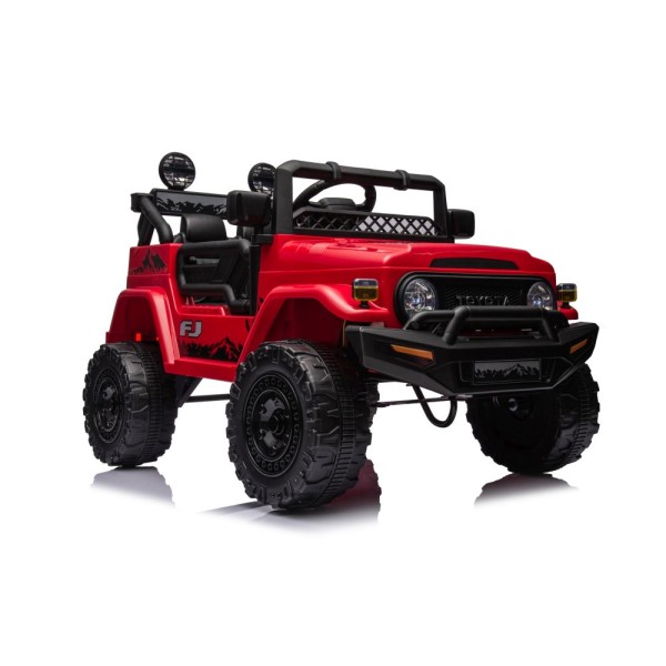 Машинка на акумуляторі Lean Cars Toyota FJ 4x4 червоний