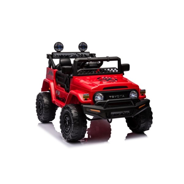 Машинка на акумуляторі Lean Cars Toyota FJ 4x4 червоний