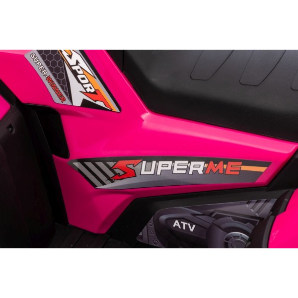 Квадроцикл на акумуляторі Lean Cars JC915 рожевий