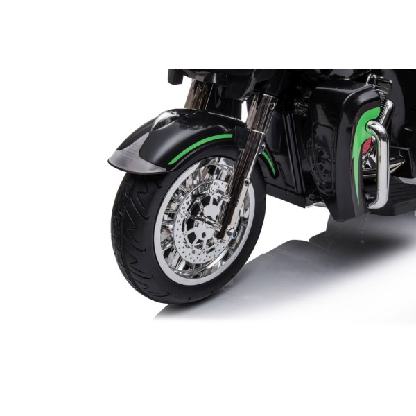 Мотоцикл триколісний на акумуляторі Lean Cars Goldwing чорний