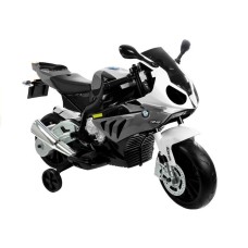 Мотоцикл на акумуляторі Lean Cars BMW S1000RR срібний (1720)