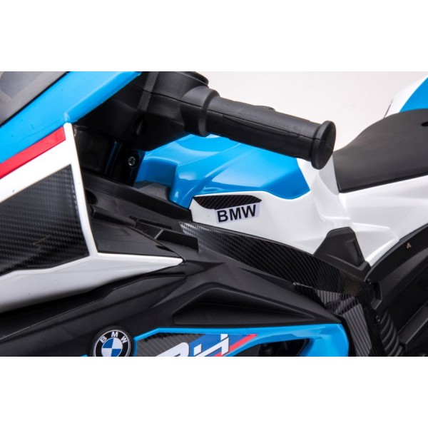 Мотоцикл на акумуляторі Lean Cars BMW HP4 блакитний T5008