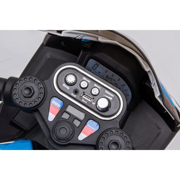 Мотоцикл на акумуляторі Lean Cars BMW HP4 блакитний T5008