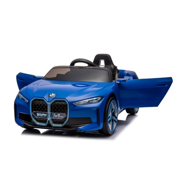 Машинка на акумуляторі Lean Cars BMW I4 блакитний 4x4