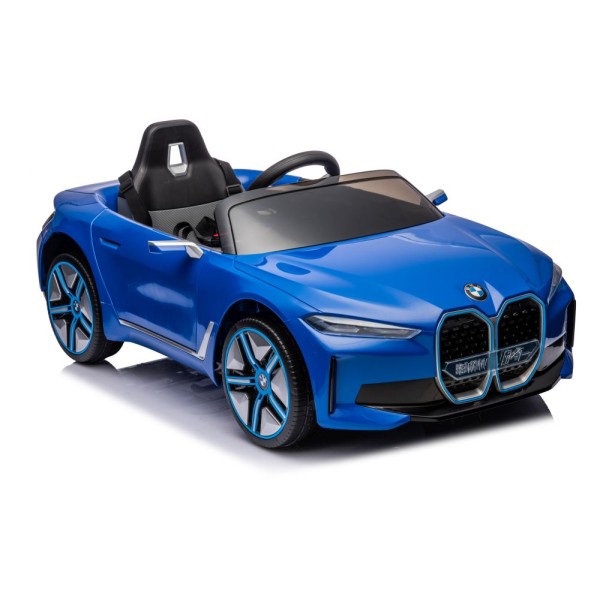 Машинка на акумуляторі Lean Cars BMW I4 блакитний 4x4