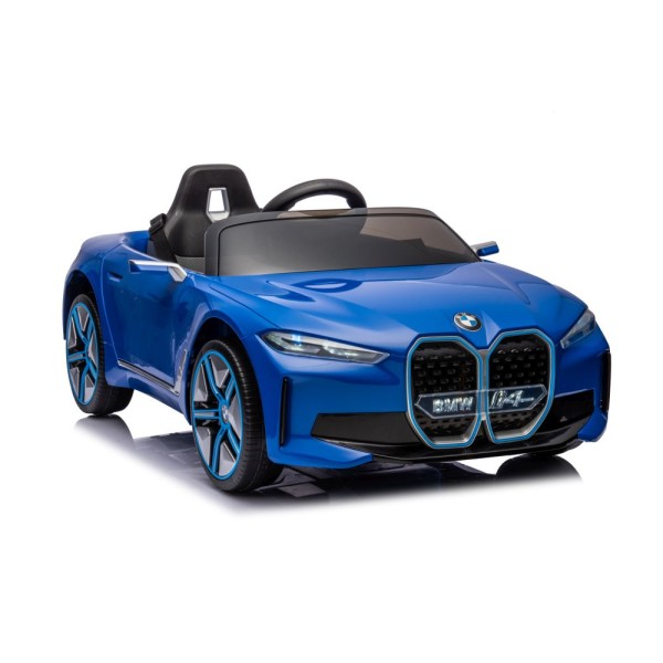 Машинка на акумуляторі Lean Cars BMW I4 блакитний 4x4