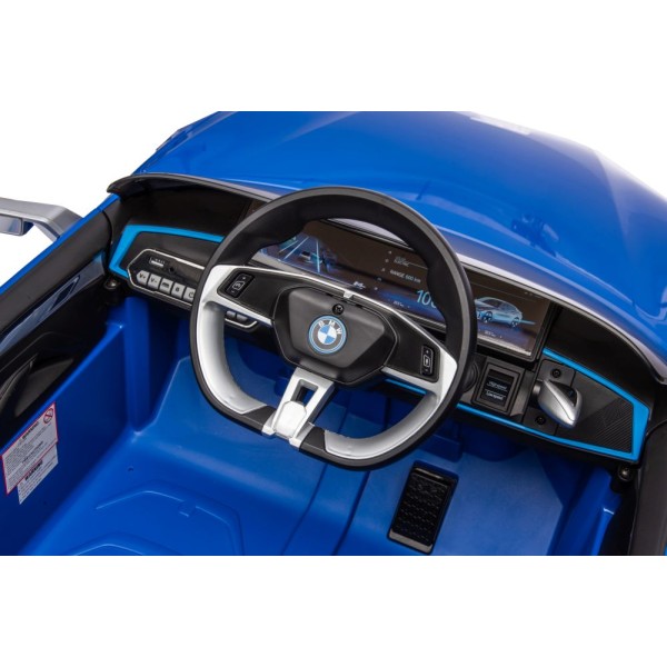 Машинка на акумуляторі Lean Cars BMW I4 блакитний 4x4