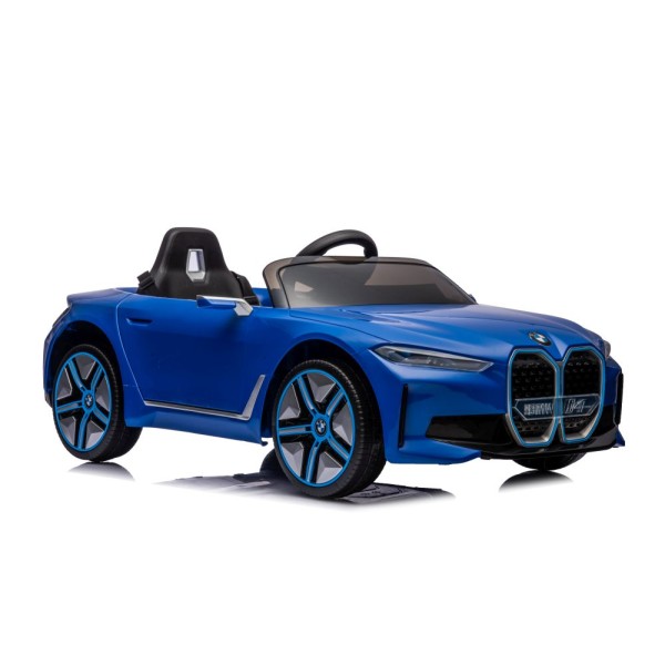Машинка на акумуляторі Lean Cars BMW I4 блакитний 4x4