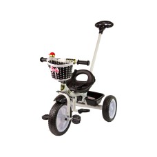 Триколісний велосипед з ручкою для батьків Lean Trike PRO100, чорний