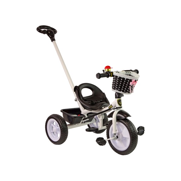 Триколісний велосипед з ручкою для батьків Lean Trike PRO100, чорний
