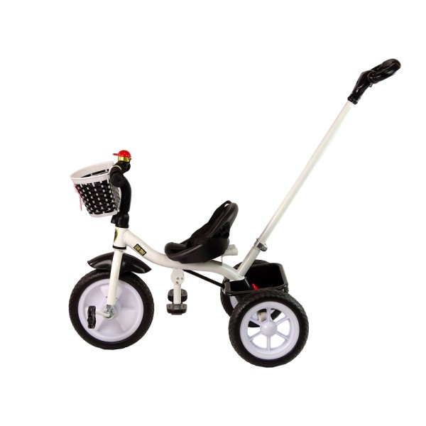 Триколісний велосипед з ручкою для батьків Lean Trike PRO100, чорний