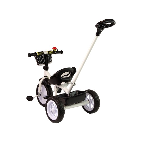 Триколісний велосипед з ручкою для батьків Lean Trike PRO100, чорний