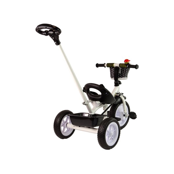 Триколісний велосипед з ручкою для батьків Lean Trike PRO100, чорний