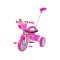 Триколісний велосипед з ручкою для батьків Lean Trike PRO100, рожевий