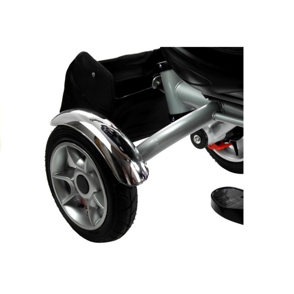 Триколісний велосипед Lean Toys PRO500 гранатовий