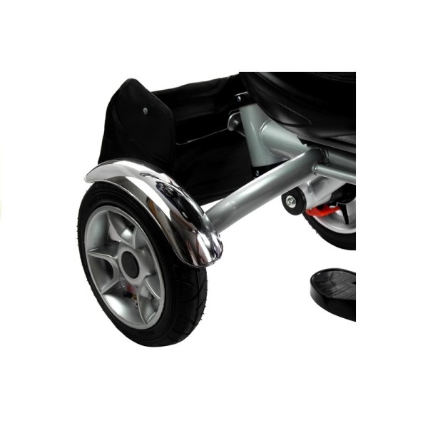 Триколісний велосипед Lean Toys PRO500 гранатовий
