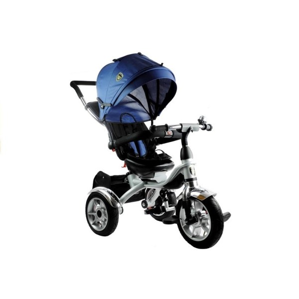 Триколісний велосипед Lean Toys PRO500 гранатовий