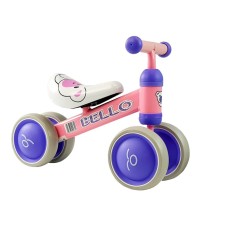Біговел Lean Bike Bello з подвійними колесами рожевий (5262)