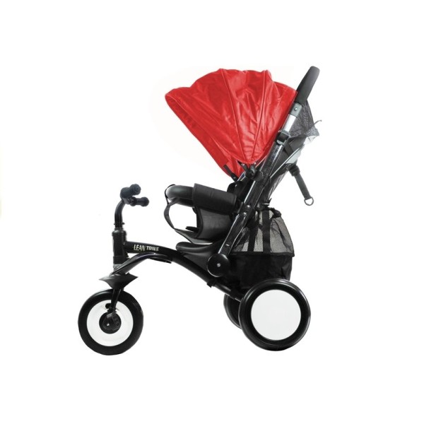 Триколісний велосипед Lean Toys PRO400 червоний