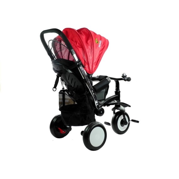 Триколісний велосипед Lean Toys PRO400 червоний