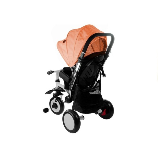 Триколісний велосипед Lean Toys PRO400 оранжевий