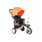 Триколісний велосипед Lean Toys PRO400 оранжевий