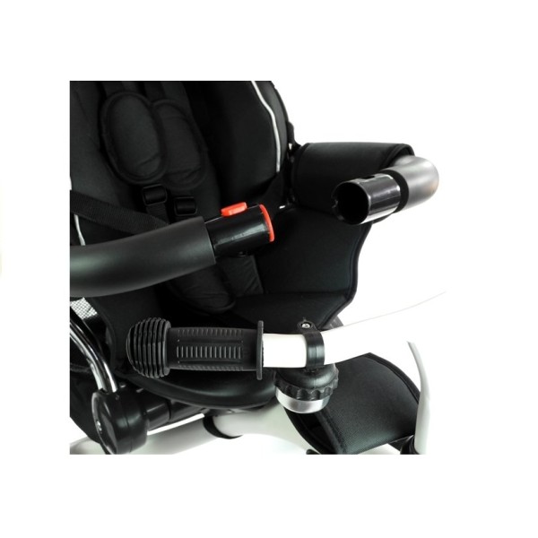 Триколісний велосипед Lean Toys PRO400 оранжевий
