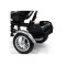 Триколісний велосипед Lean Toys PRO500 срібний