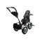 Триколісний велосипед Lean Toys PRO500 срібний