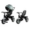 Триколісний велосипед Lean Toys PRO500 срібний
