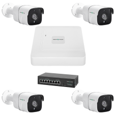 Комплект відеоспостереження на 4 камери GV-IP-K-W75/04 5MP