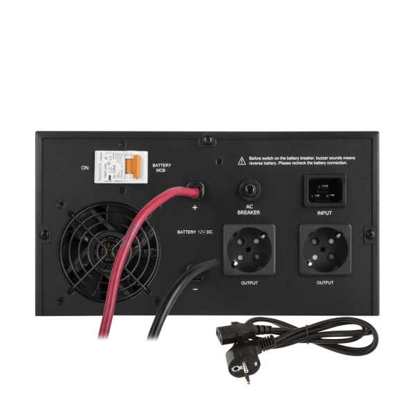 ДБЖ з правильною синусоїдою 12V LPE-B-PSW-1500VA+ (1000Вт) 1-40A