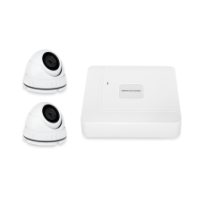 Комплект відеоспостереження вуличний на 2 антивандальні камери GV-K-W63/02 2MP (Lite)