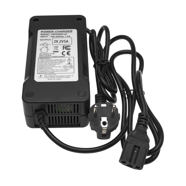 Зарядний пристрій для акумуляторів LiFePO4 24V (29.2V)-5A-120W