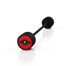 Штанга з прямим грифом Marbo Sport 35 кг червоний глянець