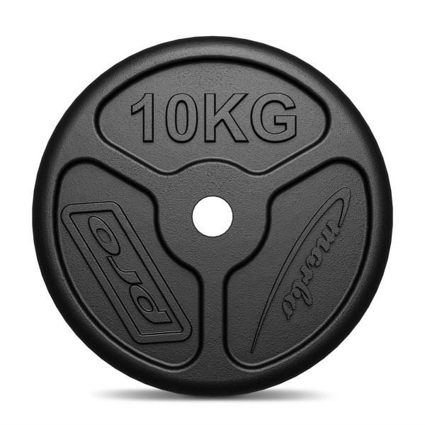 Блін для штанги чавунний Marbo Sport серія Slim 10кг