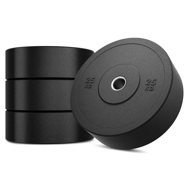 Блін для олімпійської штанги бамперний Marbo Sport 25кг