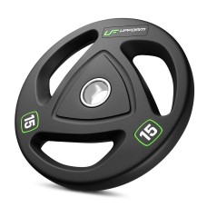 Диск олімпійський прогумований UpForm HQ 15кг