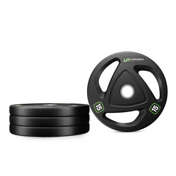 Диск олімпійський прогумований UpForm HQ 15кг
