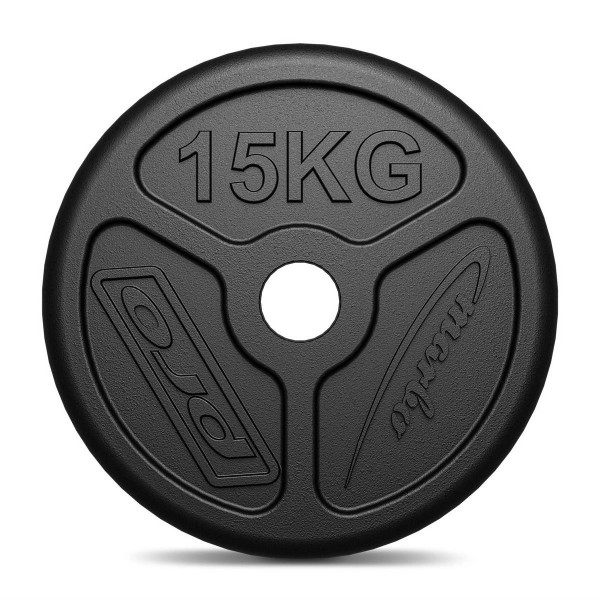 Блін для олімпійської штанги чавунний Marbo Sport 15кг