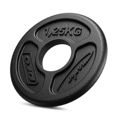 Блін для олімпійської штанги чавунний Marbo Sport 1,25кг