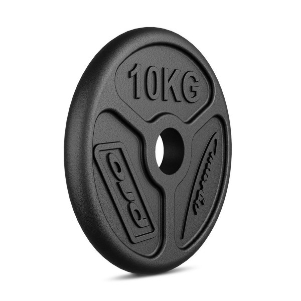 Блін для олімпійської штанги чавунний Marbo Sport 10кг