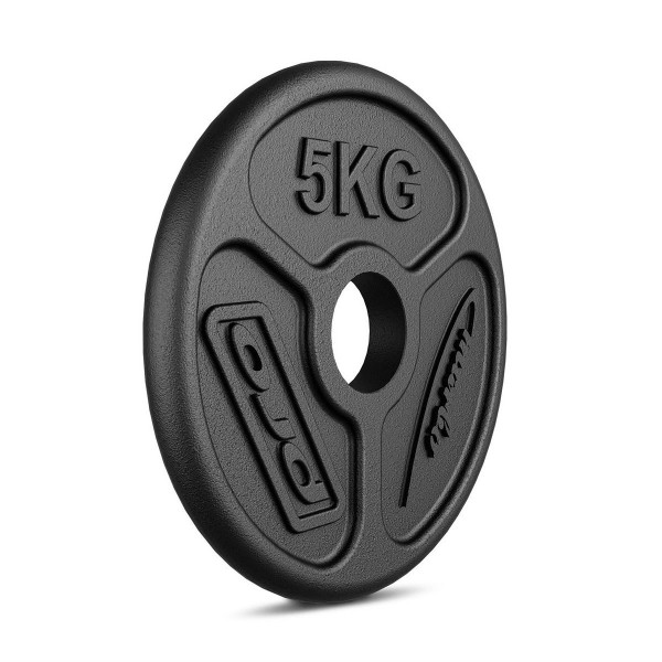 Блін для олімпійської штанги чавунний Marbo Sport 5кг