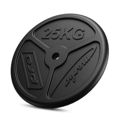 Блін для штанги чавунний Marbo Sport серія Slim 25кг